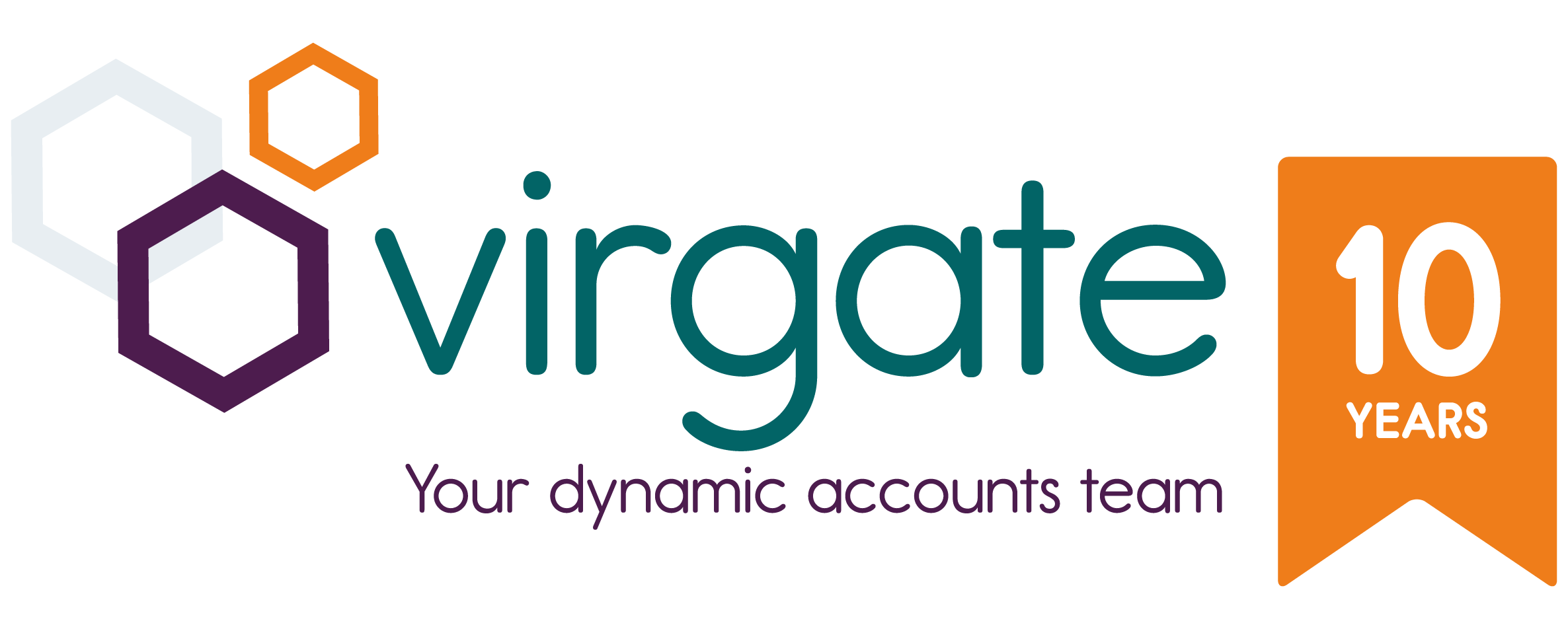 10 years logo