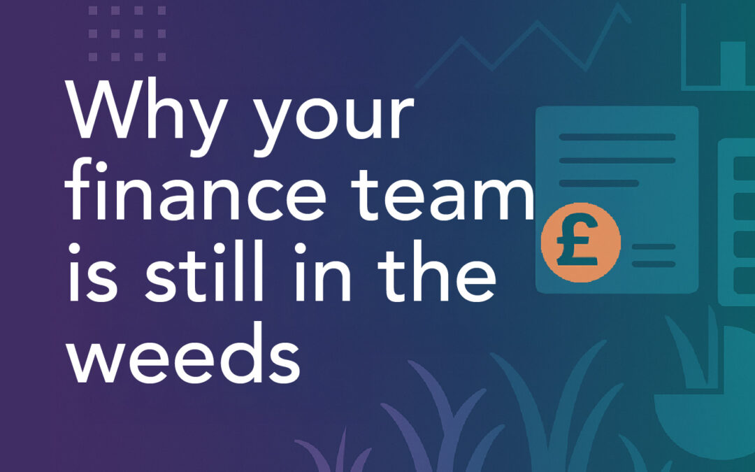 Why Your Finance Team Is Still in the Weeds